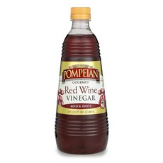 Pompeian 폼페이 레드 와인 식초 샐러드 드레싱 Red Wine Vinegar 887ml, 1개