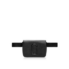 [MARC JACOBS] 여성 벨트 가방 블랙 가죽 힙 샷 jc130419-057-00