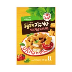 풀무원 동물복지지구식단치킨너겟_오리지널 1kg, 1개 - 아기치킨너겟