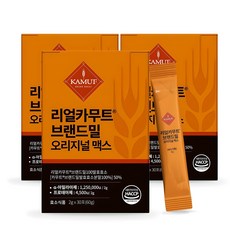 정품 카무트 효소 식약처인증 HACCP 리얼카무트 브랜드밀100발효효소, 3개, 60g 3개, 60g