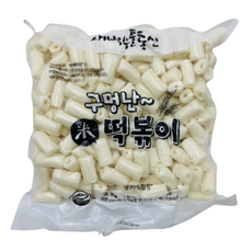 효림원 구멍난 떡볶이 2kg 구멍떡 닭갈비 떡볶이떡 빨강떡볶이, 1개