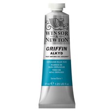 윈저앤뉴튼 그리핀 알키드 유화물감 37ml 낱색(패스트드라잉), 667 ULTRA GREEN