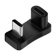 10Gbps 2 In 1 USB C 어댑터 90 도 익스텐더 직각 PD 100W 고속 충전 ForSteam Deck 노트북 태블릿, 02 AU type extended