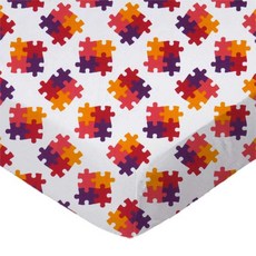 SHEETWORLD.COM 시트월드 100 면 퍼칼 모세 바스켓 시트 13 x 27 퍼즐 미국산, Puzzle
