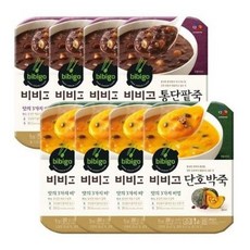 비비고 단호박죽 280g*4+통단팥죽 280g*4, 기타, 기타