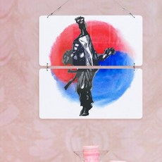 [바보사랑] 멀티아크릴액자_대한민국국기태권도(2단), 타입:타입1