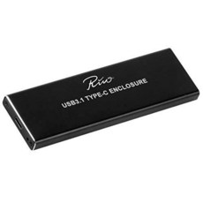 Rivo M.2 to NVME SSD 인클로저 USB 3.1 10Gbps with USB C 케이블 외장 M, 상세내용참조, 상세내용참조