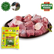 NATIONAL Halal Goat Meat 1000g 염소 고기, 1개