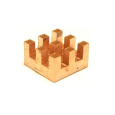 이지카고 6mm 구리 히트싱크 6x6x3mm 열전도 접착테이프 VRM GPU 스테퍼 드라이버 모터 MOSFET 레귤레이터 6mmx6mmx3mm 10pcs