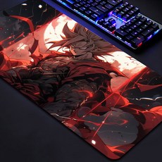 마우스 대형 D 매트 컴퓨터 패션 아트 패드 책상 고무 게이밍 B BallS 게이머 DragonES 노트북, 700x400x2mm, BLACK-12, 1개