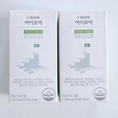 1+1 아이하이 아이모어 아이 건강 영양제 1500mg x 30정, 2박스