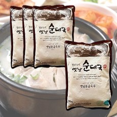 팽현숙 순대국 700g 4개+ 국밥고기 200g 4개+ 토종순대 280g 4개 홈쇼핑 순대국밥