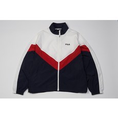 휠라 헤리티지 뉴 V 배색 경량자켓 FS2JKD2101X INA