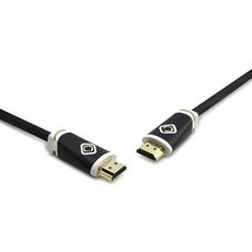 영국직배송 Oehlbach 간편 연결 고속 HDMI 케이블 2.5m 검정색, 1