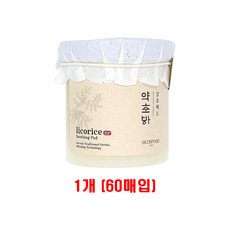 스킨푸드 약초방 감초 진정 패드 250g, 1개입, 60개