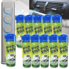 산도깨비 에어컨 탈취제 300ml 가정용 차량용 히터탈취제 공용, 11개