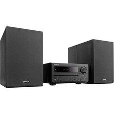 [독일] 660141 Denon D-T1 Compact Stereo with Bluetooth CD Player FM Radio Optical Input, schwarz