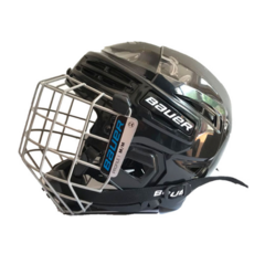 바우어 IMS5.0 주니어 성인 아이스하키 헬멧 보호장비, 와이드블랙