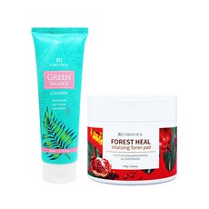 포레스트힐 그린 밸런스 클렌저 200ml +토너 패드 40매, 단일상품