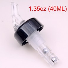 정량 위스키 푸어러 퀵 샷 스피릿 측정 와인 칵테일 디스펜서 홈 파티 바 도구 15 ml 20 30 40ml, 1개