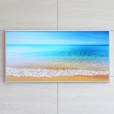 [조아트] 풍수 인테리어 벽걸이 액자 푸른바다파도  X 리뷰후기