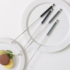 (카라 실버) 머들러 - 7color, 화이트, 1개