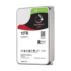 Seagate IronWolf Pro ST12000NE0008 12TB 하드 드라이브 - 512E 포맷 - SATA 600-3.5인치 드라이브 - 내부 - 7200RPM - 256 - 아이언울프12tb