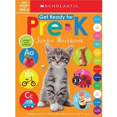 Get Ready for Pre-K Jumbo Workbook: Scholastic Early Learners (Jumbo Workbook) Paperback, Cartwheel Books, English, 9781338291797
