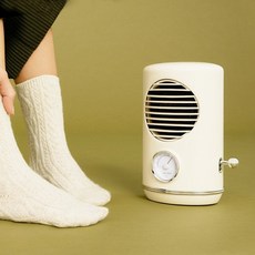 가정용 사무실 미니 레트로전기히터 난로 전열기구, 핑크, 기본
