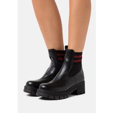 Buffalo MARLOW - Platform ankle boots - black BU311N08D 150불 이상 주문시 부가세 별도