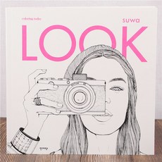 꽃잎 DIY 색칠공부도안 PJ1 태교컬러링북 수채화, 단품