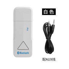 해외 자동차 블루투스 수신기 AUX 무선 라디오 USB 오디오 스피커 변환 F-15556, 01.공식 표준, 옵션02