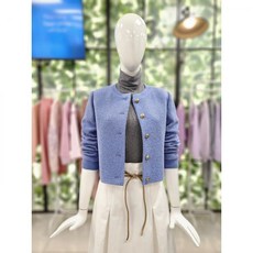 [듀엘] 니트 시보리 블루종 크롭자켓 D224MSF061 (509254 )