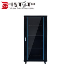 대원 국제규격 서버랙 H1200xD1000xW600 25U 허브 패치판넬 광분배함 CCTV장비 S1200, 서버랙 DW-S1200