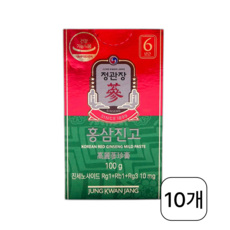 정관장 홍삼진고, 100g, 10개