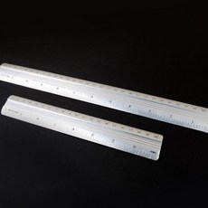 하늬 30CM 쇠자 직각자 알루미늄자, 1개