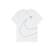 나이키 AS M NSW TEE BIG SWOOSH 2 빅 스우시 2 반팔티셔츠 DZ2884 100 (국내매장판 나코탭)