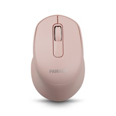 팬웨스트 무소음 무선마우스 PANWEST PW815 light pink, 라이트 핑크
