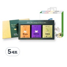 다예 시즌티 3종 선물세트, 귤피차 + 도라지차 + 모과차, 25세트