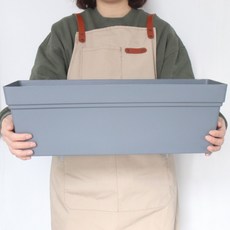 모리앤 저면관수 직사각화분, 화이트