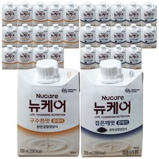 뉴케어 구수한맛+검은깨맛 classic 반반, 30개, 200ml