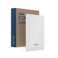 Kimberly-Clark PrOF 오브essiON 온al ICON 온 페이스 플레이트 (58834) 에보니 우드그레인 디자인. 자동 스킨 케어 디스펜서용 (수량 1) 183, White Mosaic Design