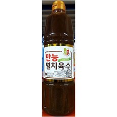 mu배 멸치육수(청우 1K)/식재료 식자재 식당용 업소용 소스 양념 용품 대용량 식당 업소, 1