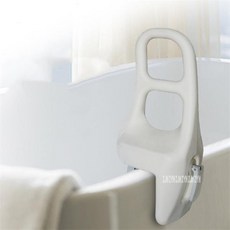 어르신안전바 미끄럼 방지 PE 스틸 욕조 그랩 바 샤워실 손잡이 장애인 화장실 욕실 펀칭 난간 없음 Y402, 1개