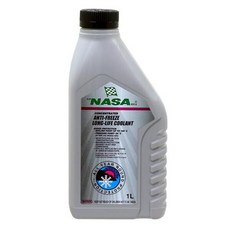 NASA 부동액 1L 레드색상 사계절용 나사 냉각수, 1개