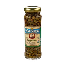 Napoleon Organic Non-Pareilles Capers 3.5 Ounce, 1개