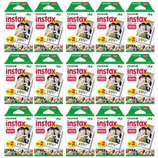 Fujifilm Instax Mini Instant Film (15 Twin Packs 300 Total Pictures) for Instax Cameras, 본문참고, Size = 15 Pack (300 Sheets total)