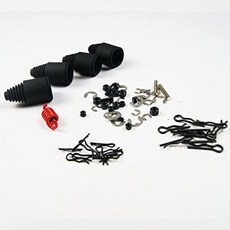 XmaxRc 수리 팩 소모품 클립 E 바디 클립 액슬 부트 HPI Rovan KM Baja Buggy 5B 5T, One Color_One Size, One Color_One Size, One Color