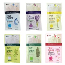 크린스타옷장탈취제 5개세트 옷걸이형방향제, 후리지아향, 5개