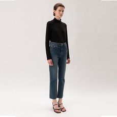 킨더살몬 [ESSENTIAL] 바네트 Barnett Straight Jeans Blue - 킨더살몬